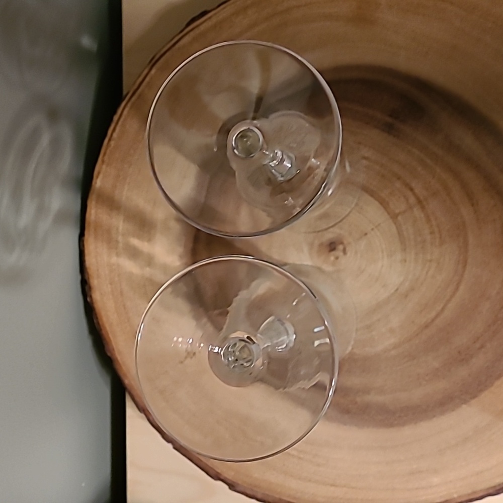 *closet clearout* 2/$20 Vintage Tulip Champagne flutes - Picture 3 of 4